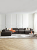 Frida XL Keten Modüler Köşe Koltuk-Köşe Koltuk-S Home Design Concept-Antrasit-Sol Köşe-NowShopFun