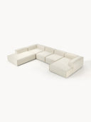 Frida XL Keten Modüler Köşe Koltuk-Köşe Koltuk-S Home Design Concept-Kırık Beyaz-Sol Köşe-NowShopFun