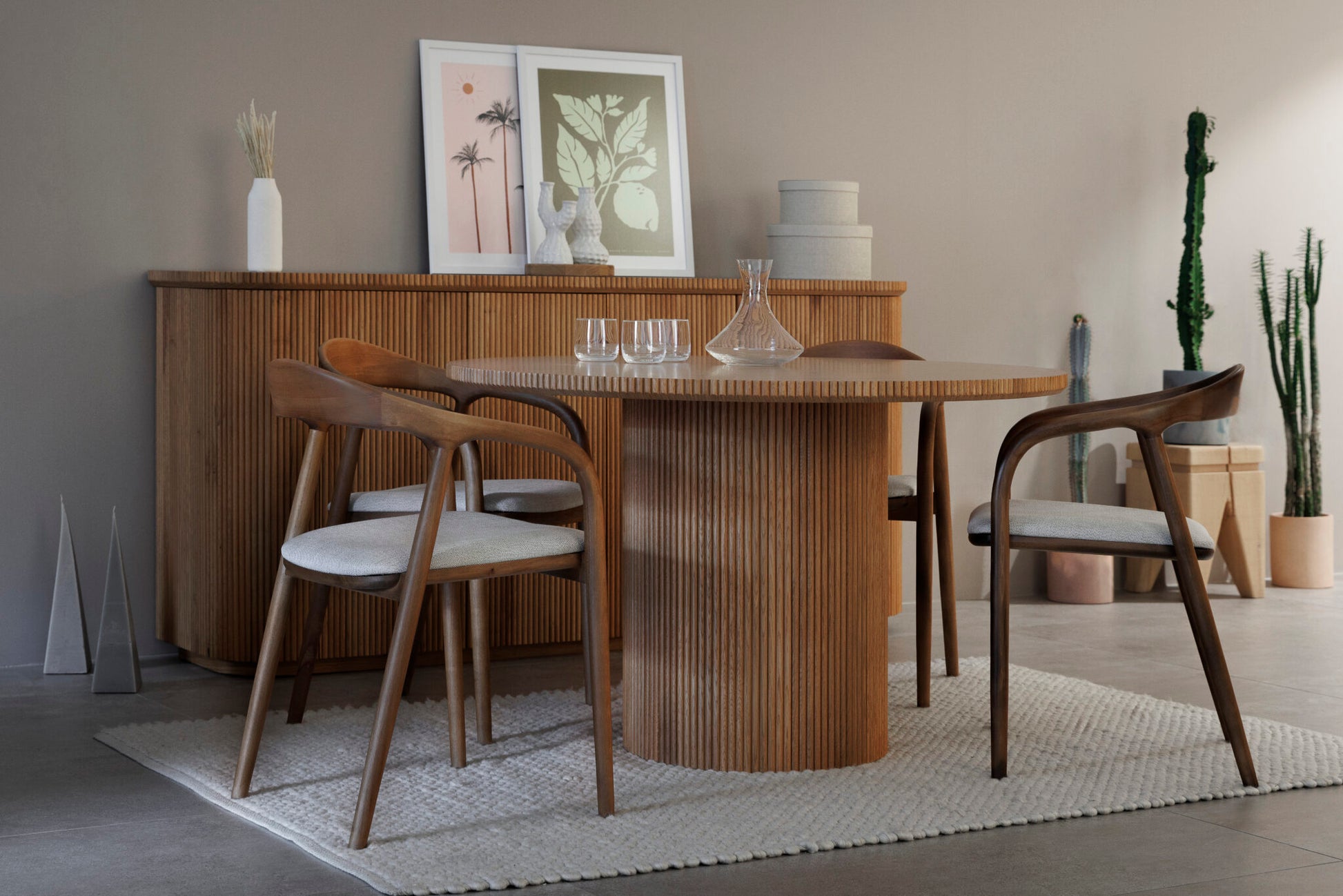 Fuga Yuvarlak Yemek Masası