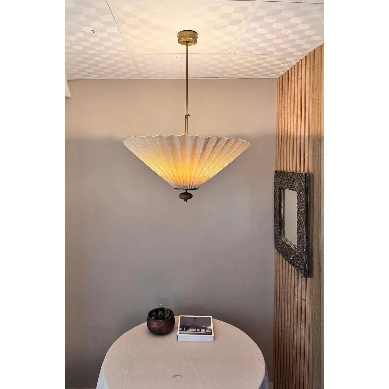 Fuji Pileli Keten Avize