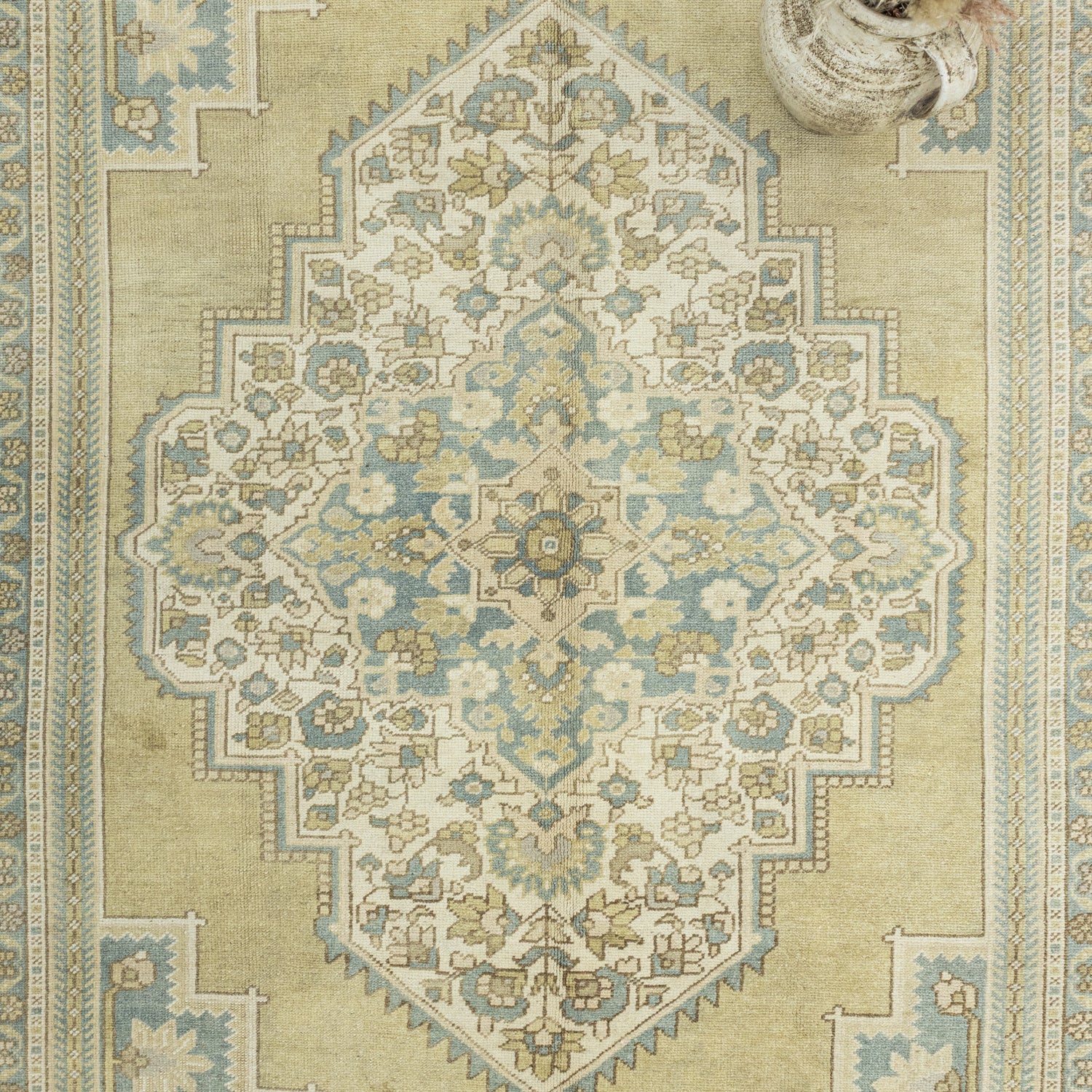 Fulya Pastel Renkli El Dokuma Yün Halı 189x322 cm