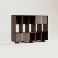 Grid 03 Plex Ahşap Plaklık-Plaklık-Stöff Mobel-75 cm-Naturel-Şeffaf-NowShopFun