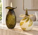 Gala Çiçeği Formunda Dekoratif Cam Obje-Dekoratif Ürün-Garni Design House-NowShopFun