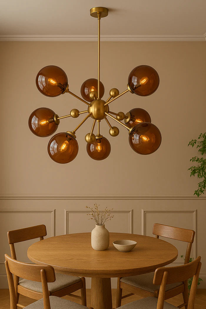 Galaxy 9' Kollu Bordo Avize