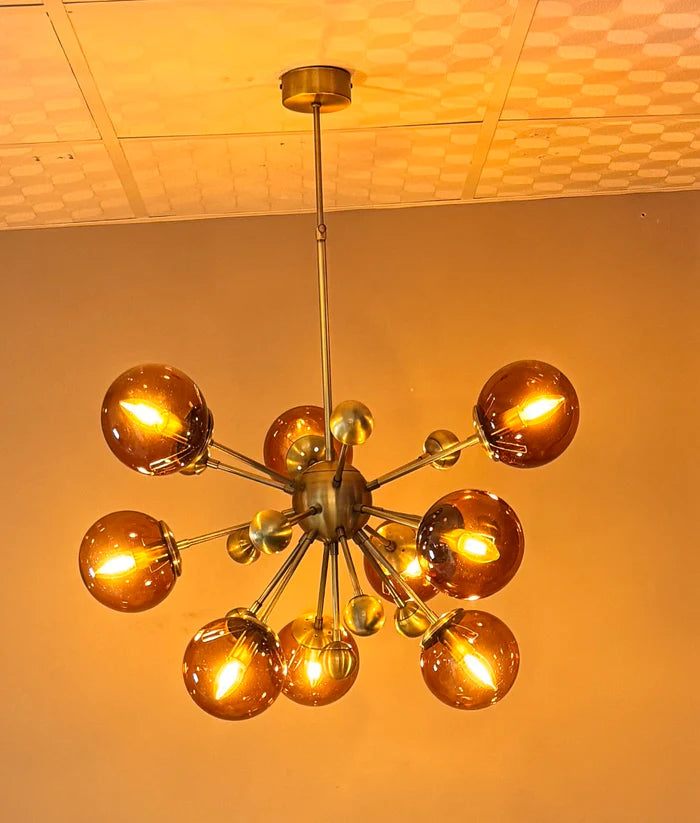 Galaxy 9' Kollu Bordo Avize