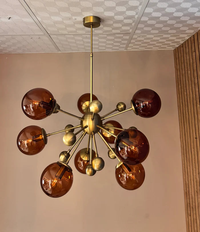 Galaxy 9' Kollu Bordo Avize