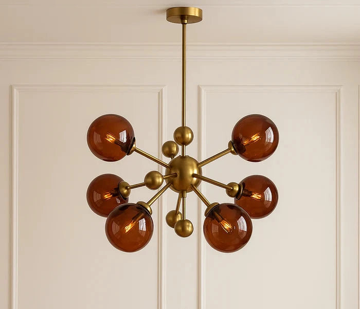 Galaxy 9' Kollu Bordo Avize