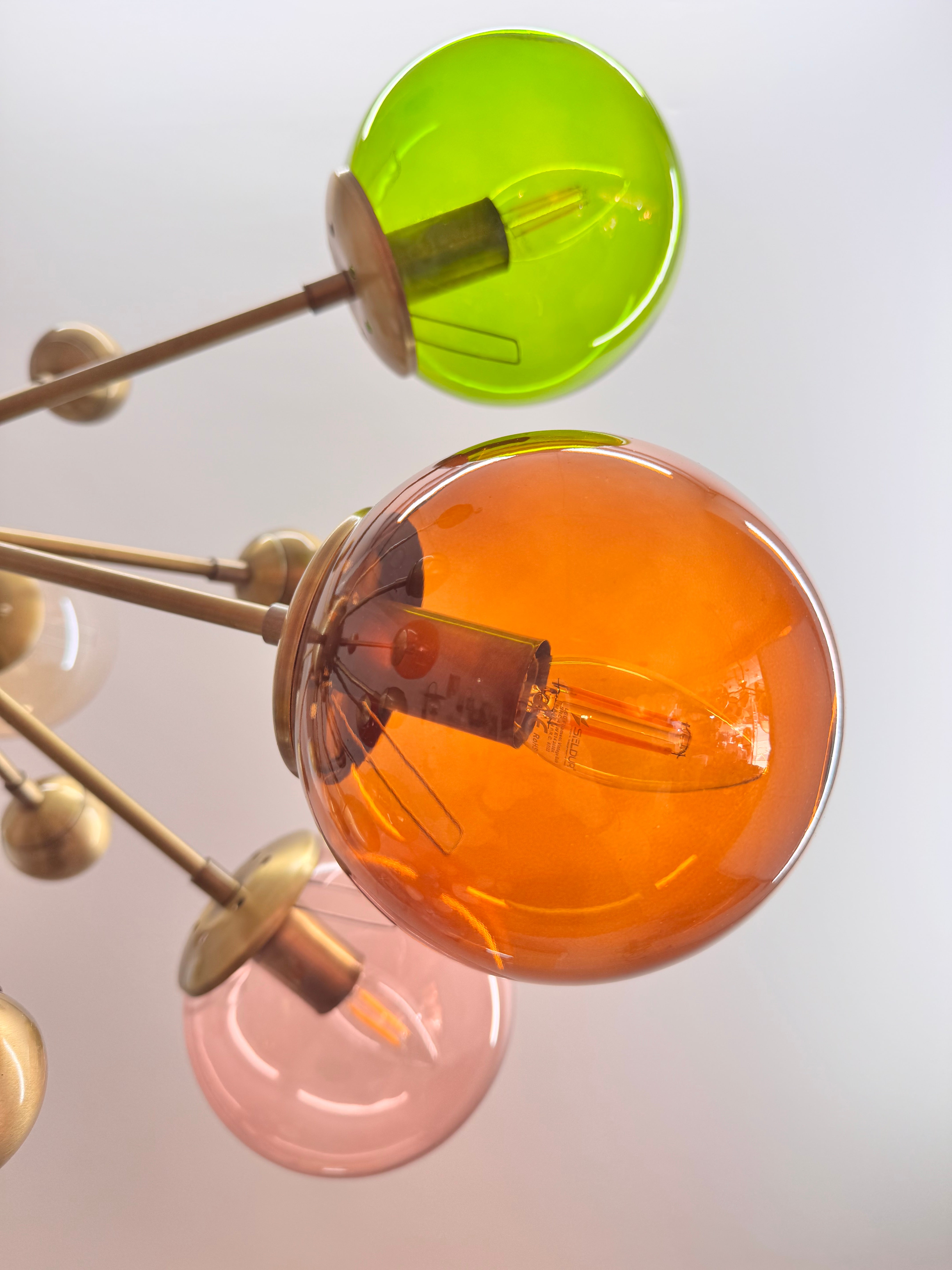 Galaxy 9' Kollu Renkli Avize