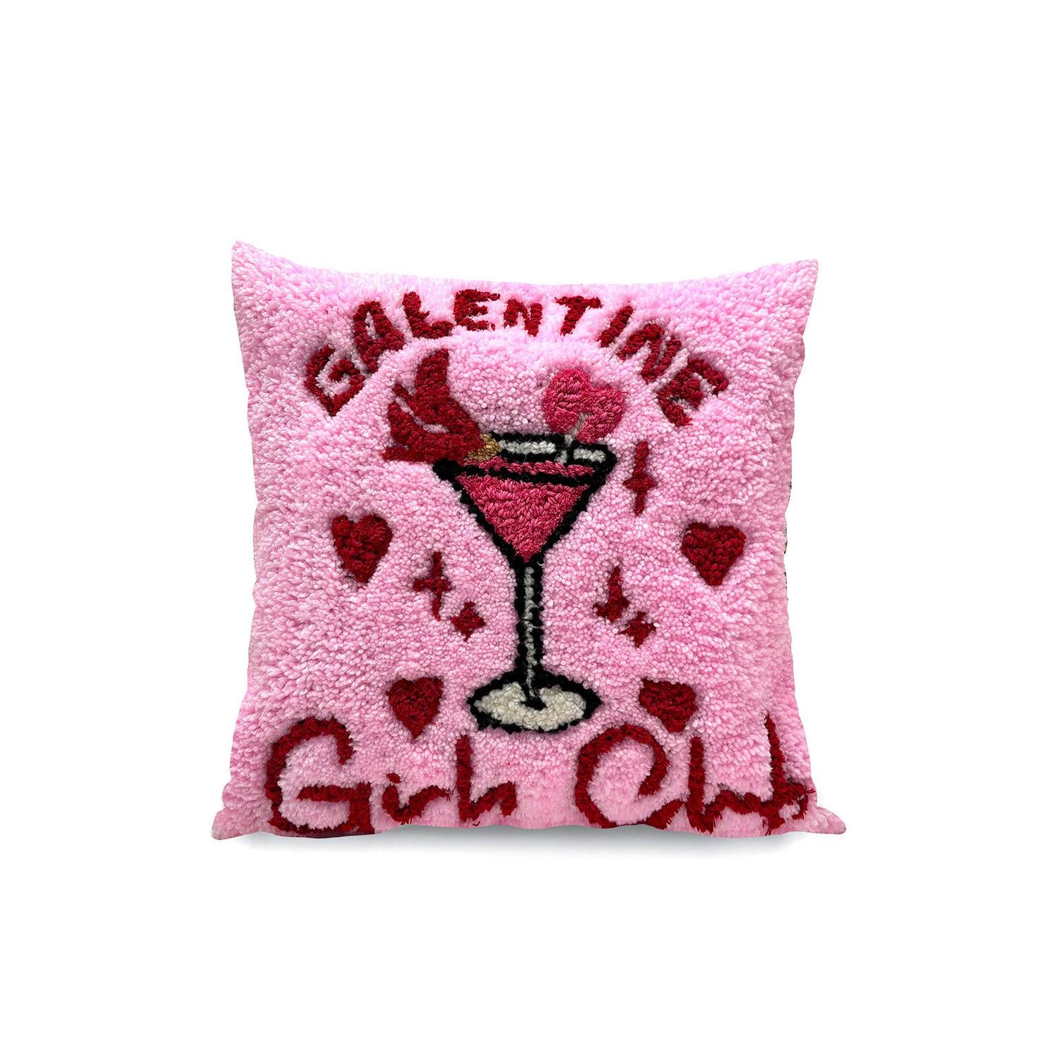 Galentine Girls Club Kırlent