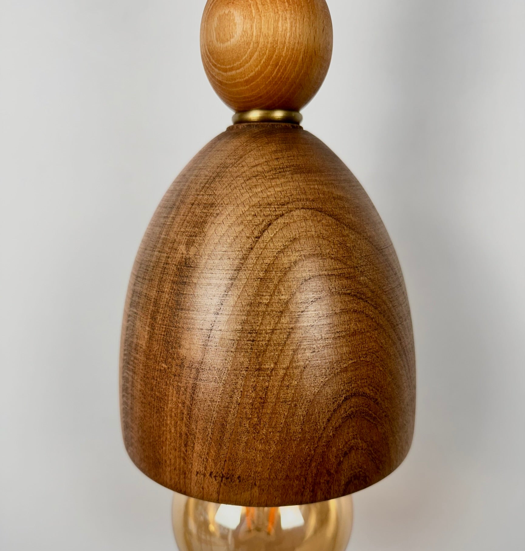 Gedson Ahşap Rustik Aplik 2'Li