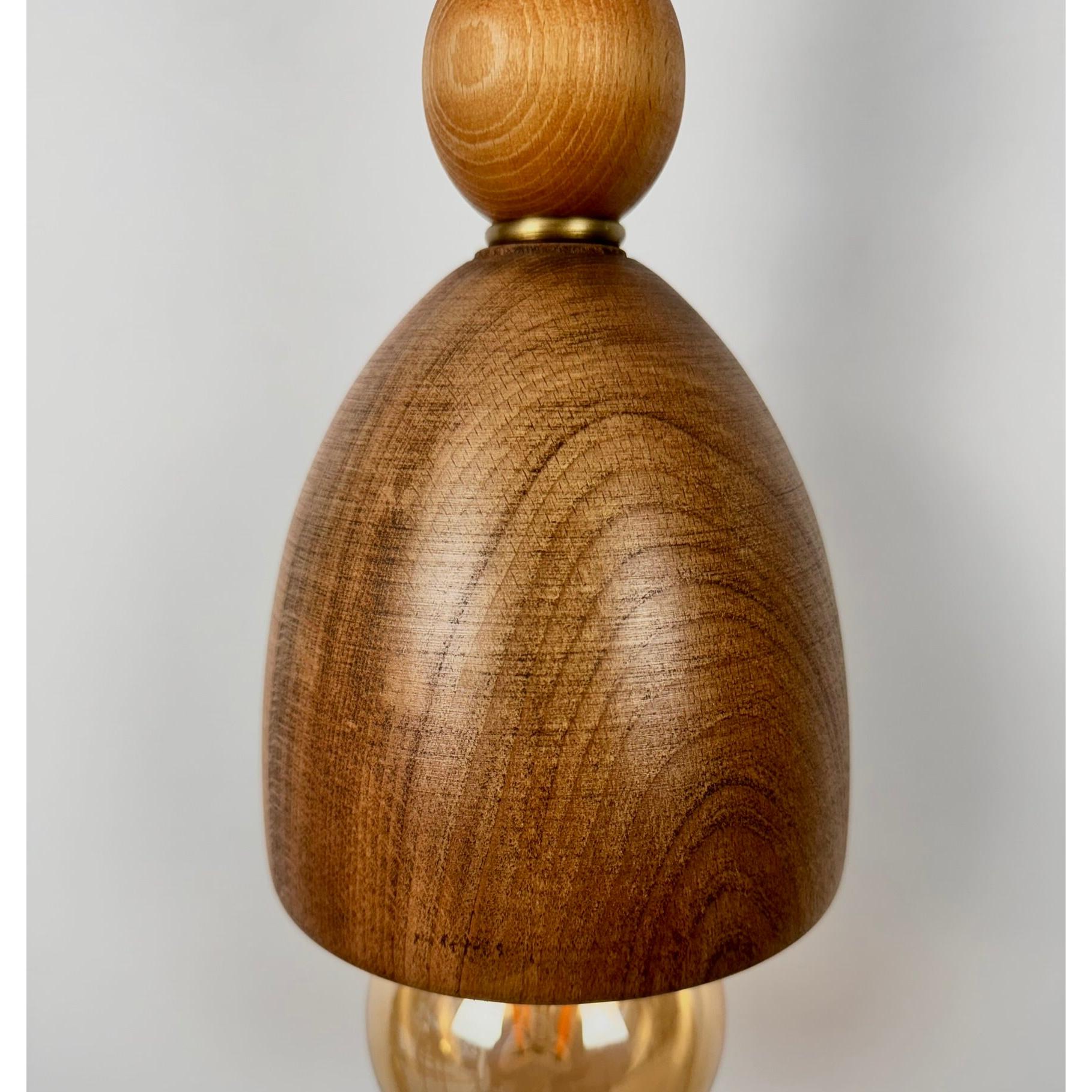 Gedson Ahşap Rustik Aplik 2'Li