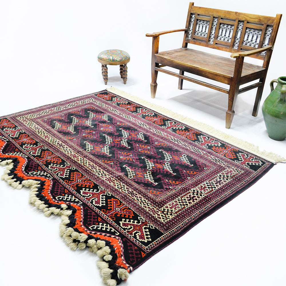 Geleneksel Türkmen El Dokuma Duvar Halısı-Duvar Halısı-KilimCo-NowShopFun