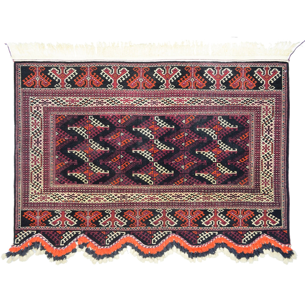 Geleneksel Türkmen El Dokuma Duvar Halısı-Duvar Halısı-KilimCo-NowShopFun