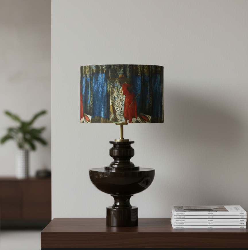 Turtle Trainer Handmade Wooden Lampshade