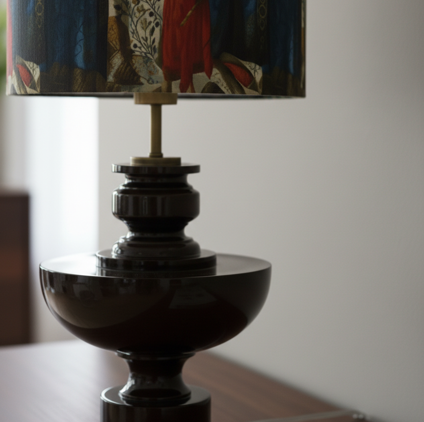 Turtle Trainer Handmade Wooden Lampshade