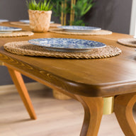 Aira Dikdörtgen Yemek Masası-Yemek Masası-Furnirem-Medium-Ceviz-NowShopFun