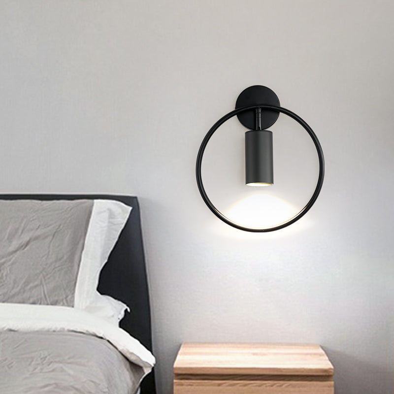 Geometrik Led Siyah Aplik