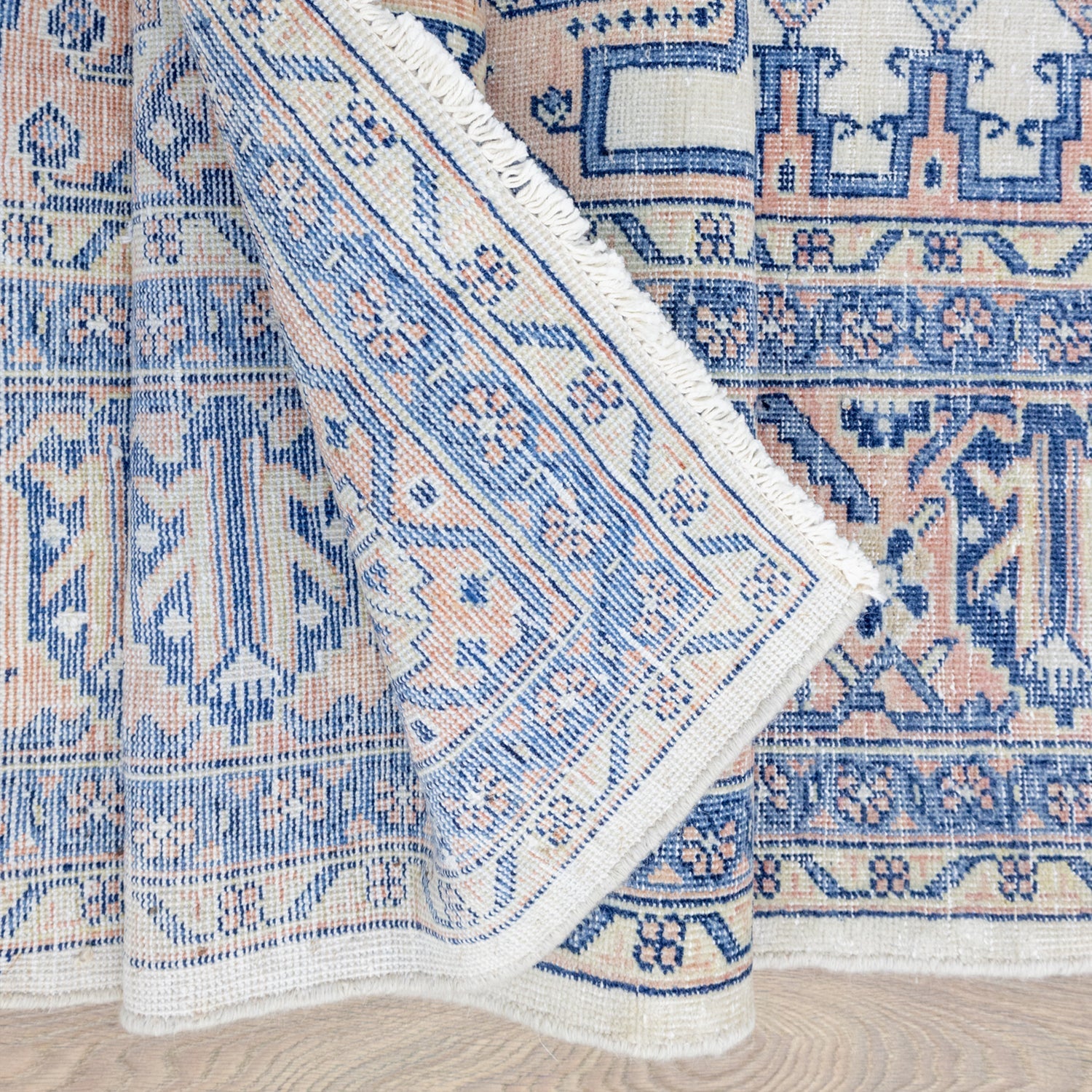 Germeh Geometrik Desenli El Dokuma İran Halısı 244x332 cm