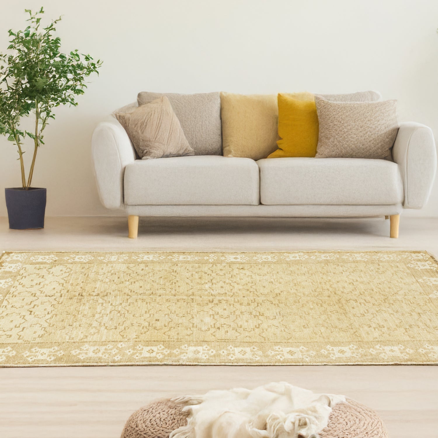 Geven El Dokuma Yün Yolluk 111x301 cm