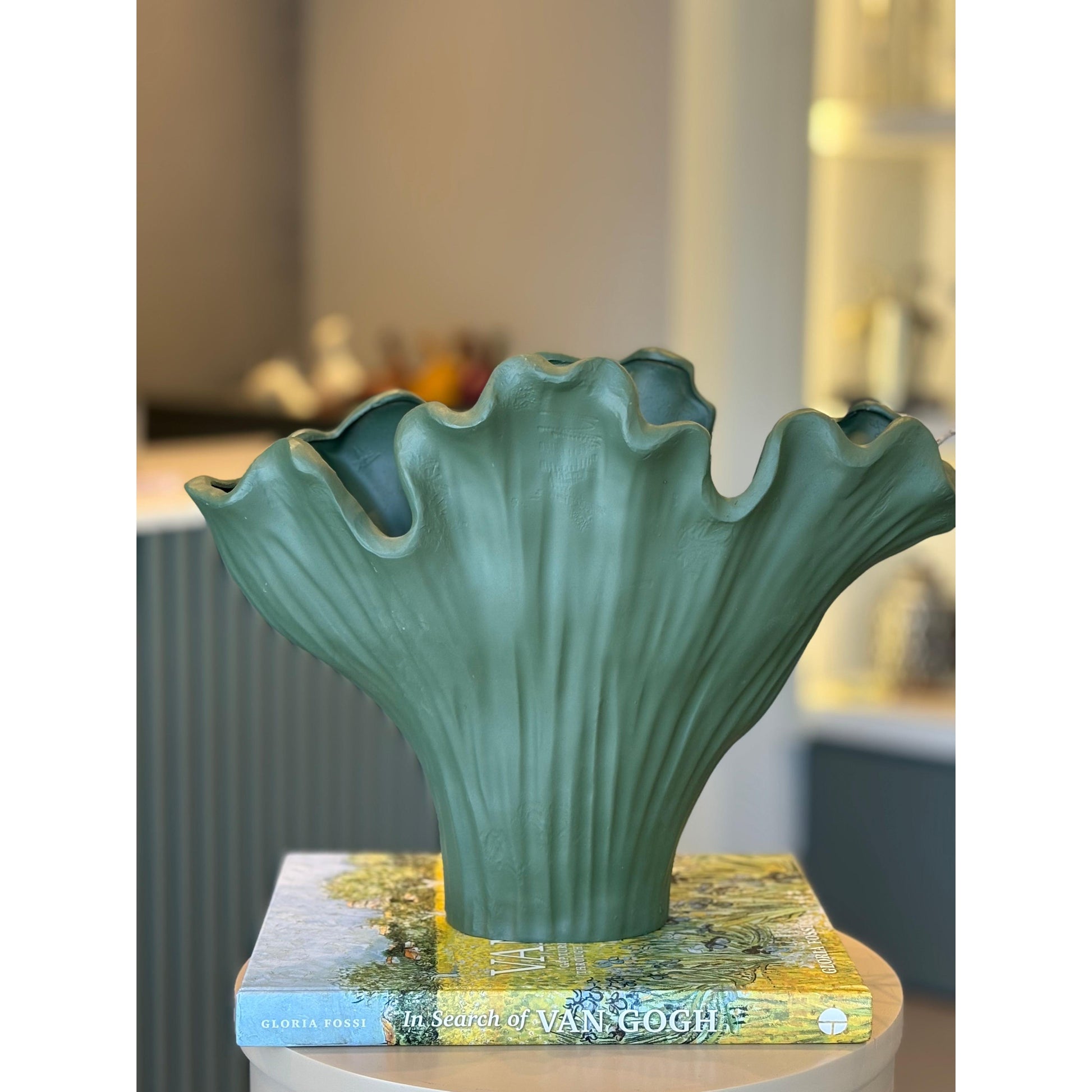 Ginkgo Yağrağı Vazo