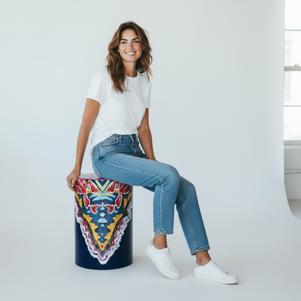 Gipsy Mas Ahşap Sehpa