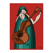 Gitar - Fine Art Baskı