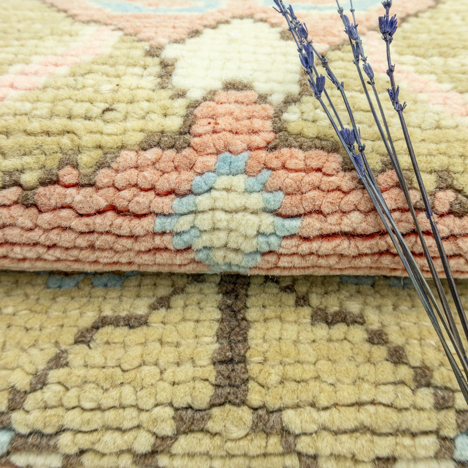 Gizay Renkli El Dokuma Uşak Yolluk 81x220 cm-Kilim & Halı-Soho Antiq-NowShopFun