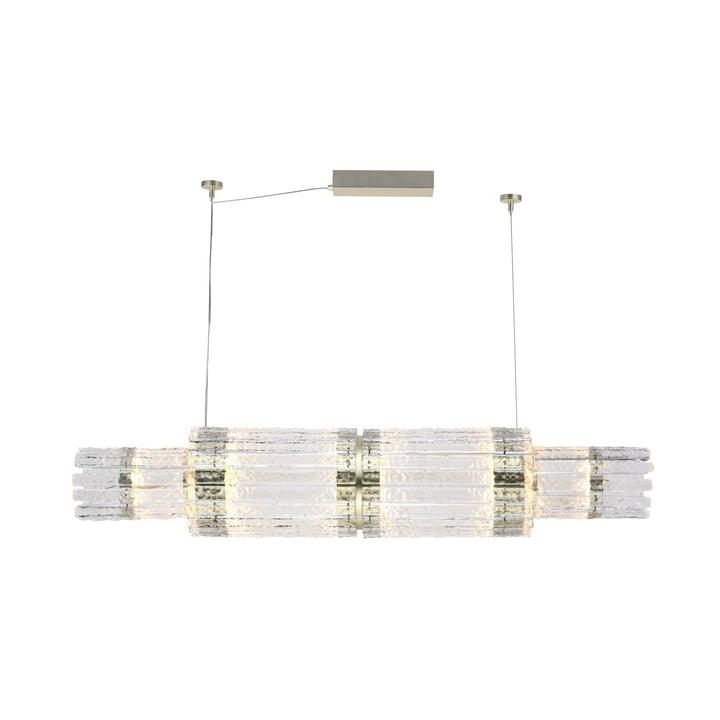 Gleam Kristal Camlı Lineer Avize-Avize-Atolye Store-135 cm Masa Üstü-NowShopFun