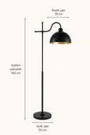 Glorea Metal Modern Dekoratif Lambader