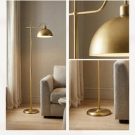 Glorea Metal Modern Dekoratif Lambader-Lambader-Alldesco-Eskitme Gold-NowShopFun