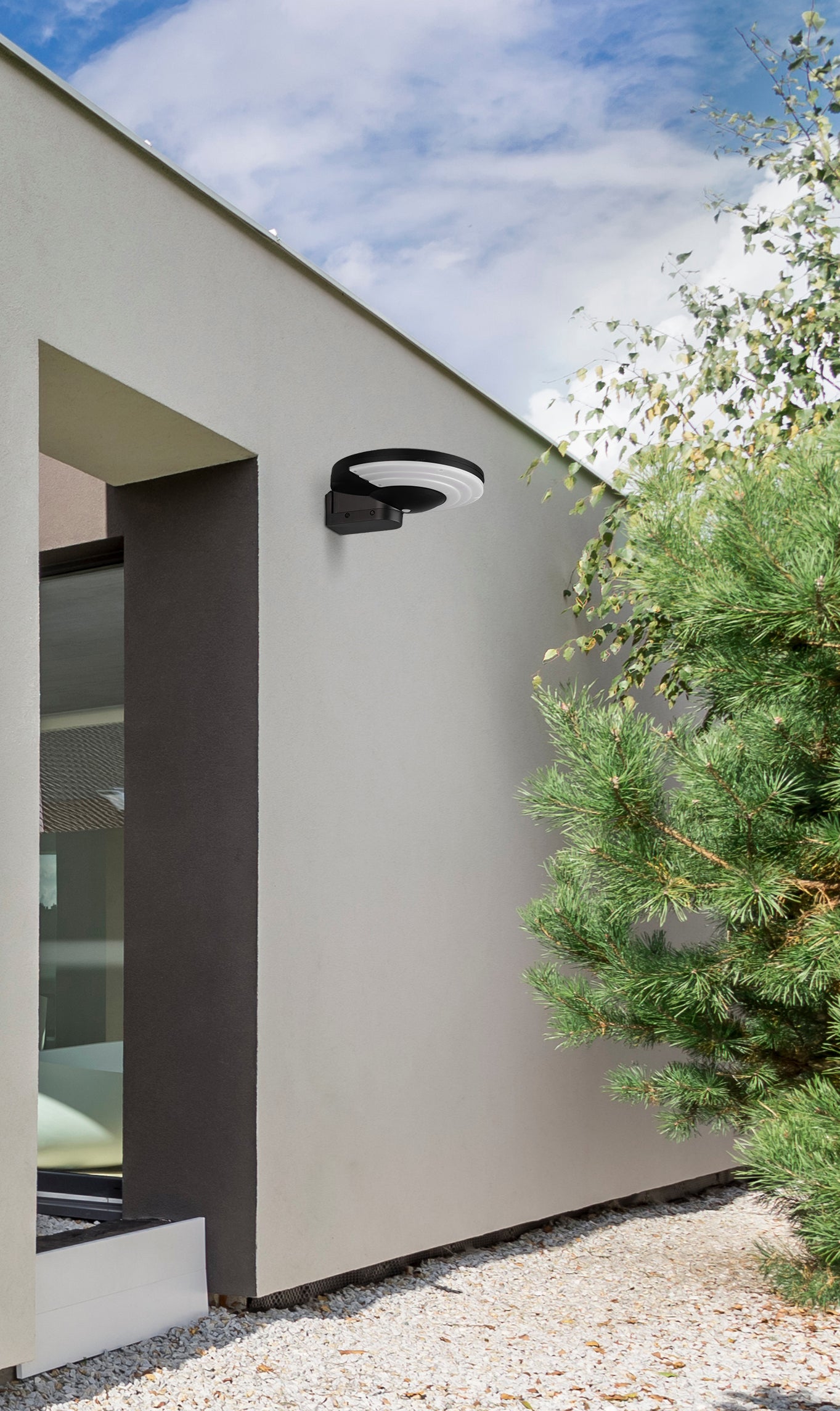 Gloss Apli̇K Solar 1l Textured Anthracite Led 5w 3000k 500lm