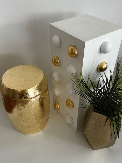 Gold Detay Ahşap Sehpa