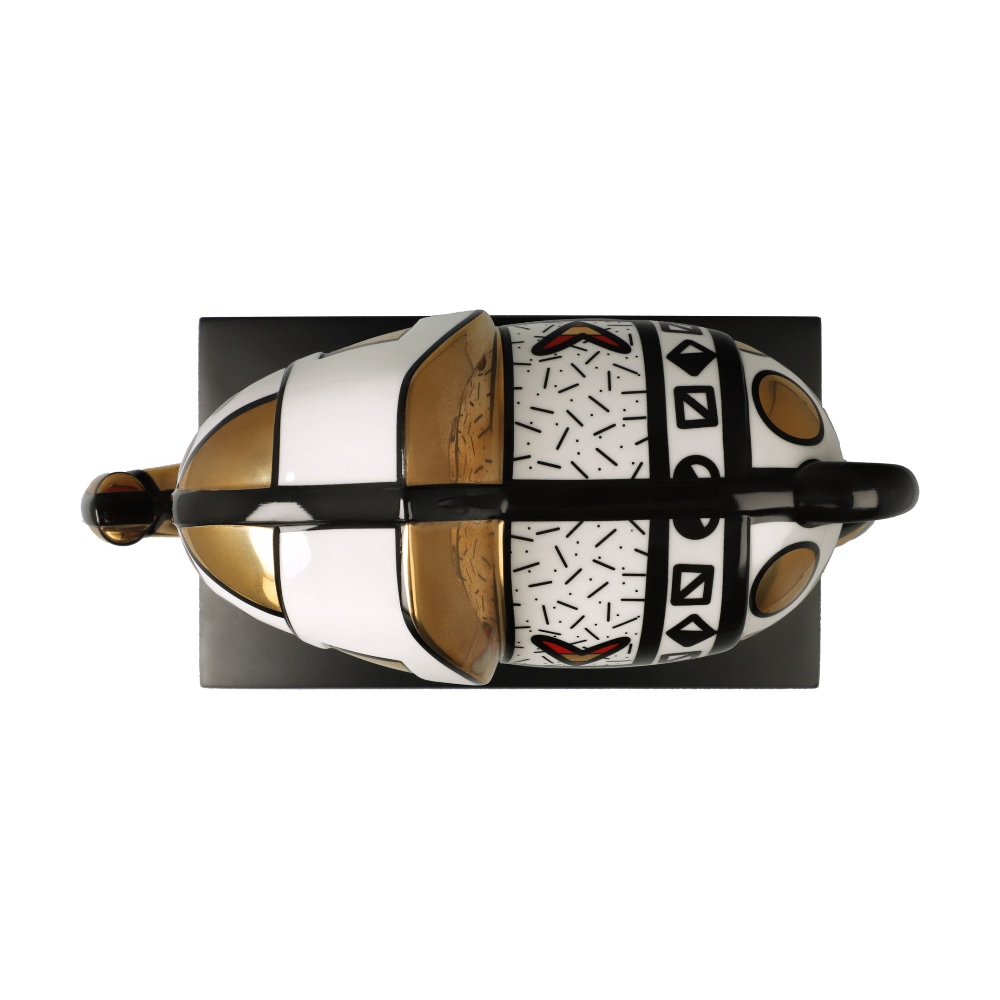 Golden Great India Figur - Romero Britto Koleksiyonu