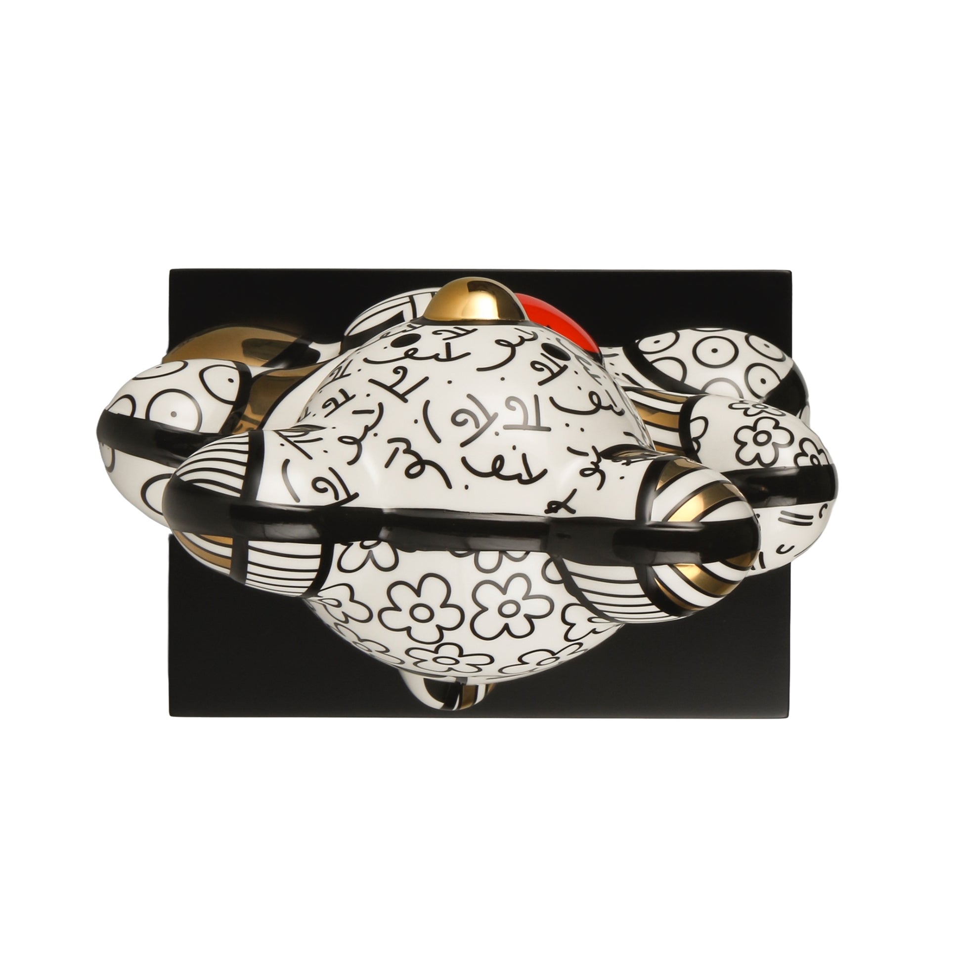 Golden Truly Yours Figur - Romero Britto Koleksiyonu Limited Edition