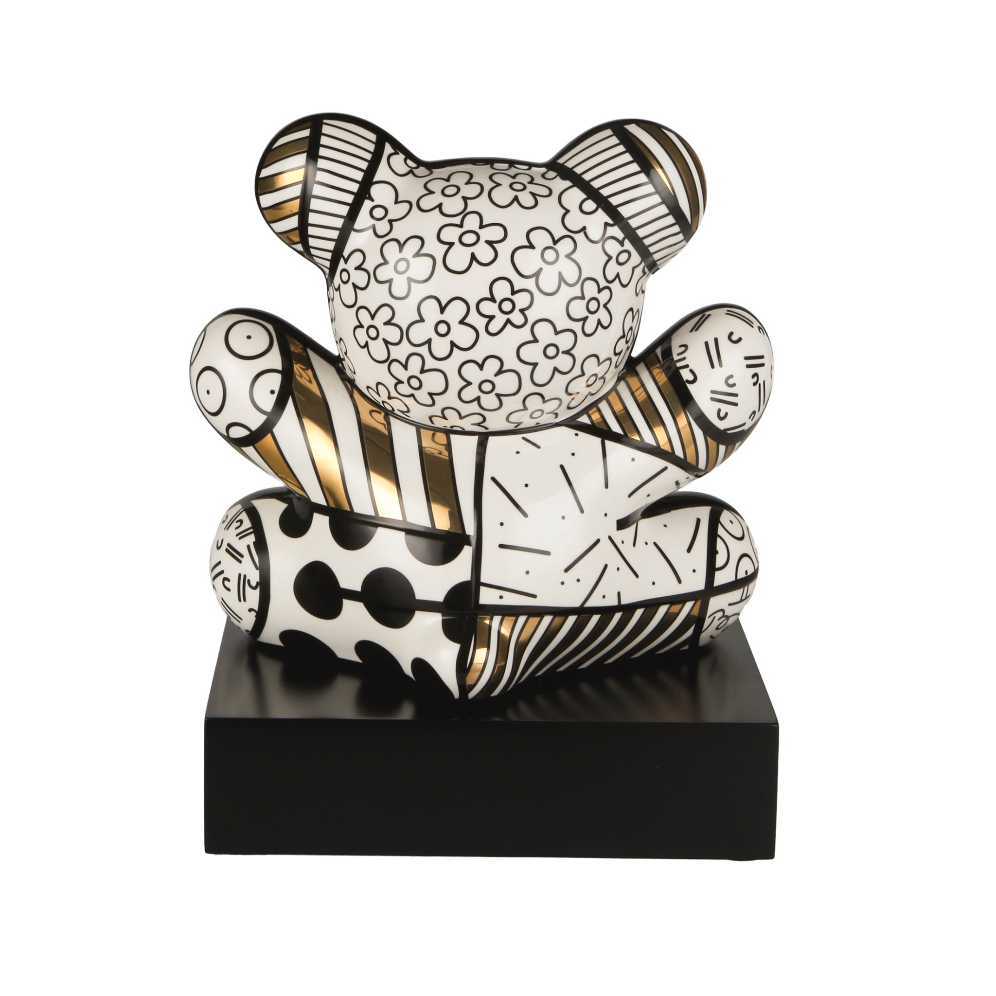 Golden Truly Yours Figur - Romero Britto Koleksiyonu Limited Edition