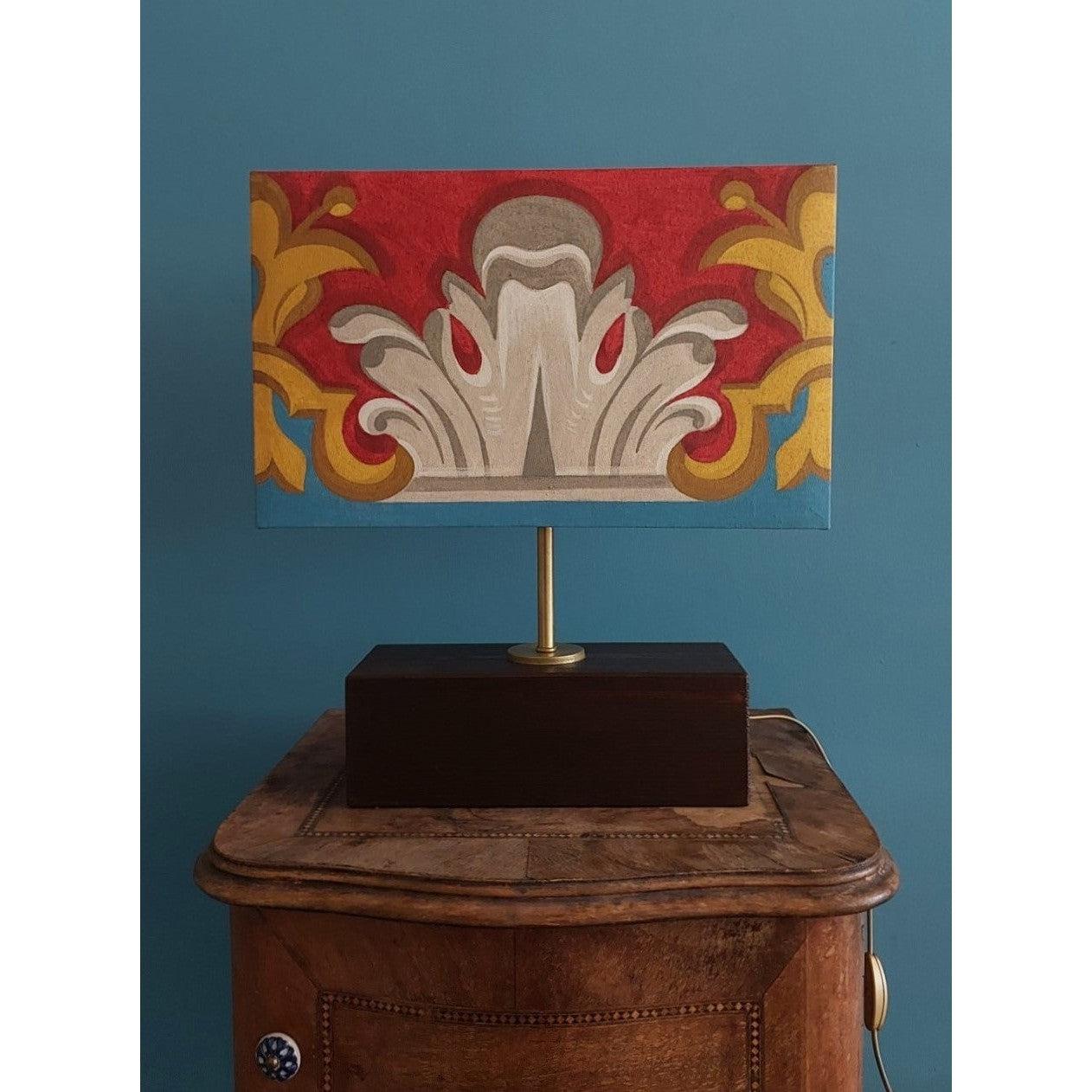 Gölgeli Desen Abajur