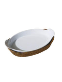 Gondol Rattan Fırın Kabı