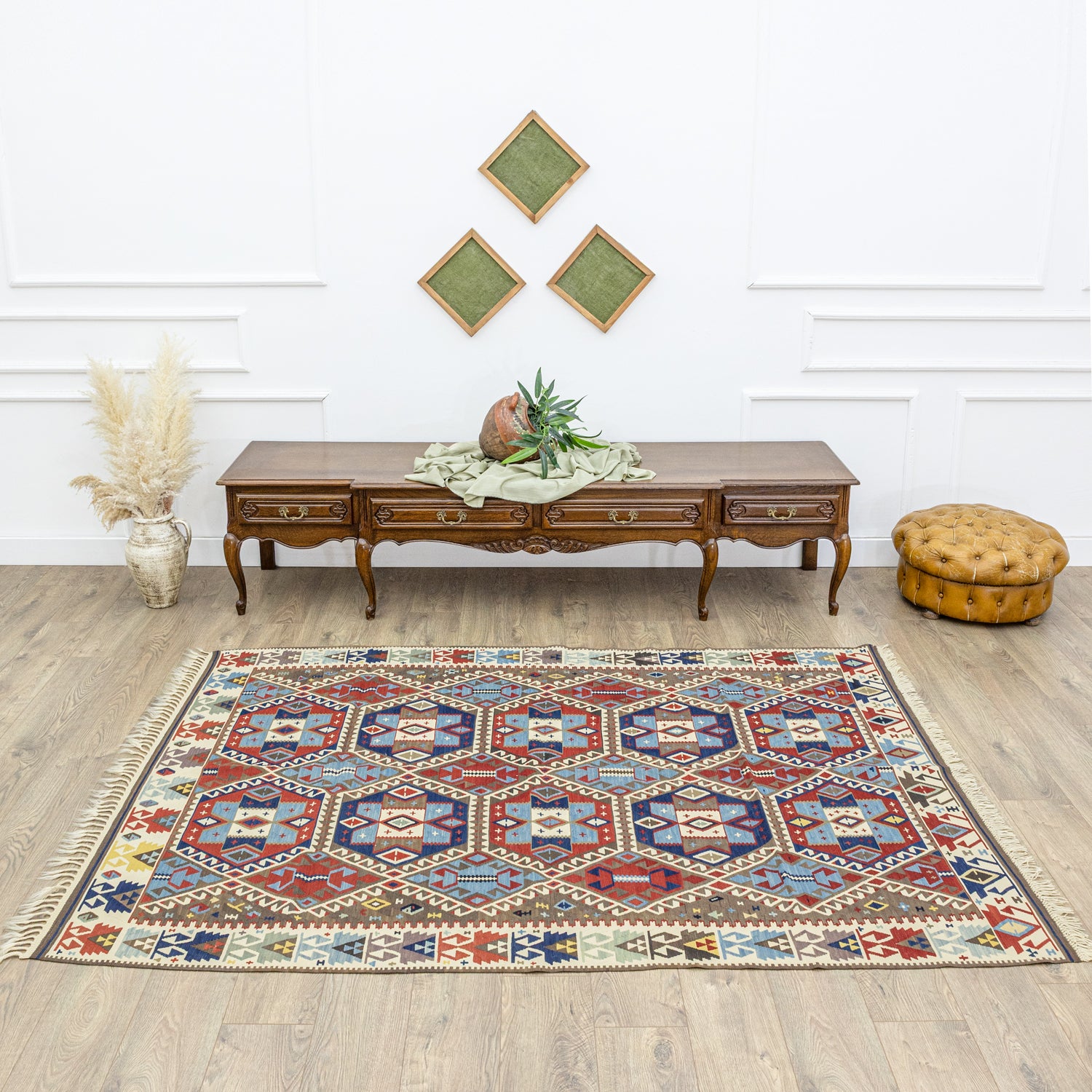 Gordion El Dokuma Kars Kilimi 163X231 Cm