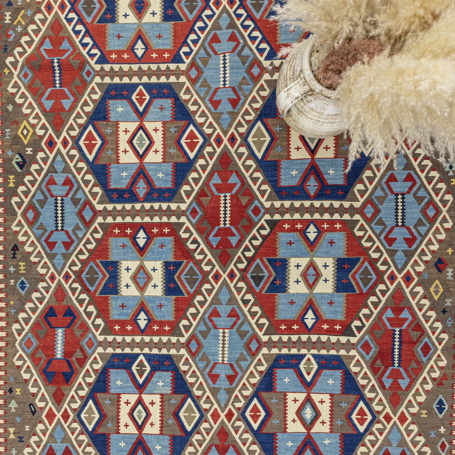 Gordion El Dokuma Kars Kilimi 163X231 Cm