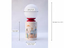 Gossip El Çizimi Seramik Masa Lambası-Masa Lambası-Maku Ceramic-NowShopFun
