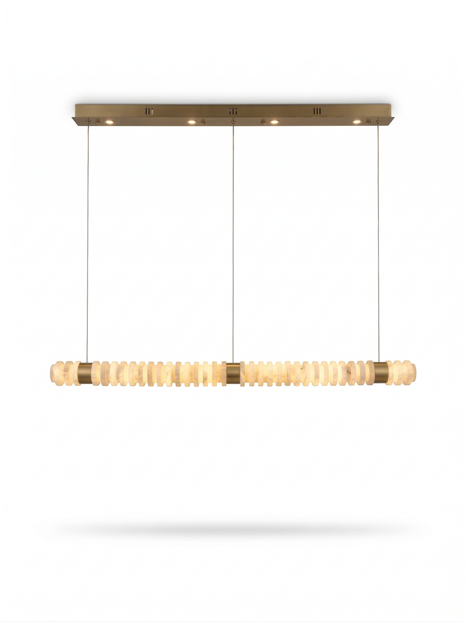 Grande Mermer Avize-Sarkıt Aydınlatma-Lumiana-Yuvarlak-NowShopFun