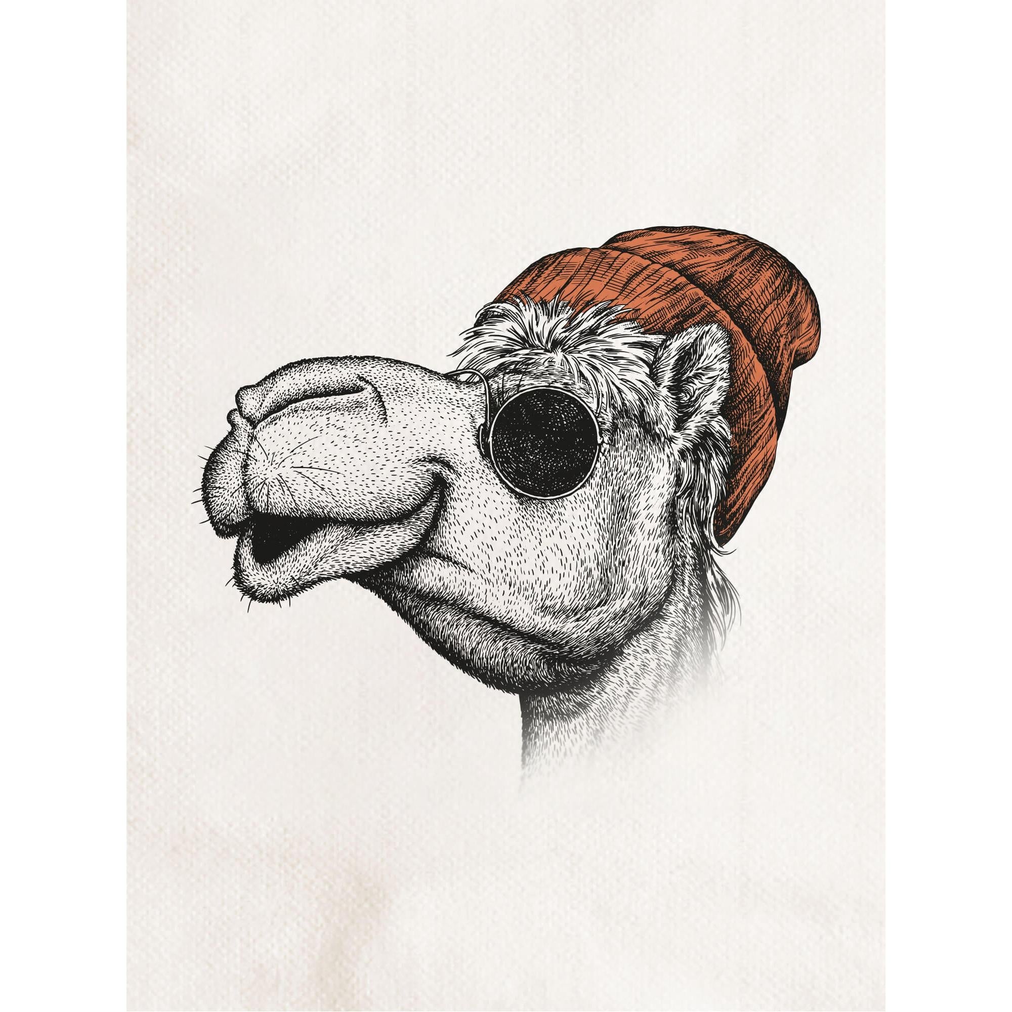 Gravür Hayvan Tabak - Deve