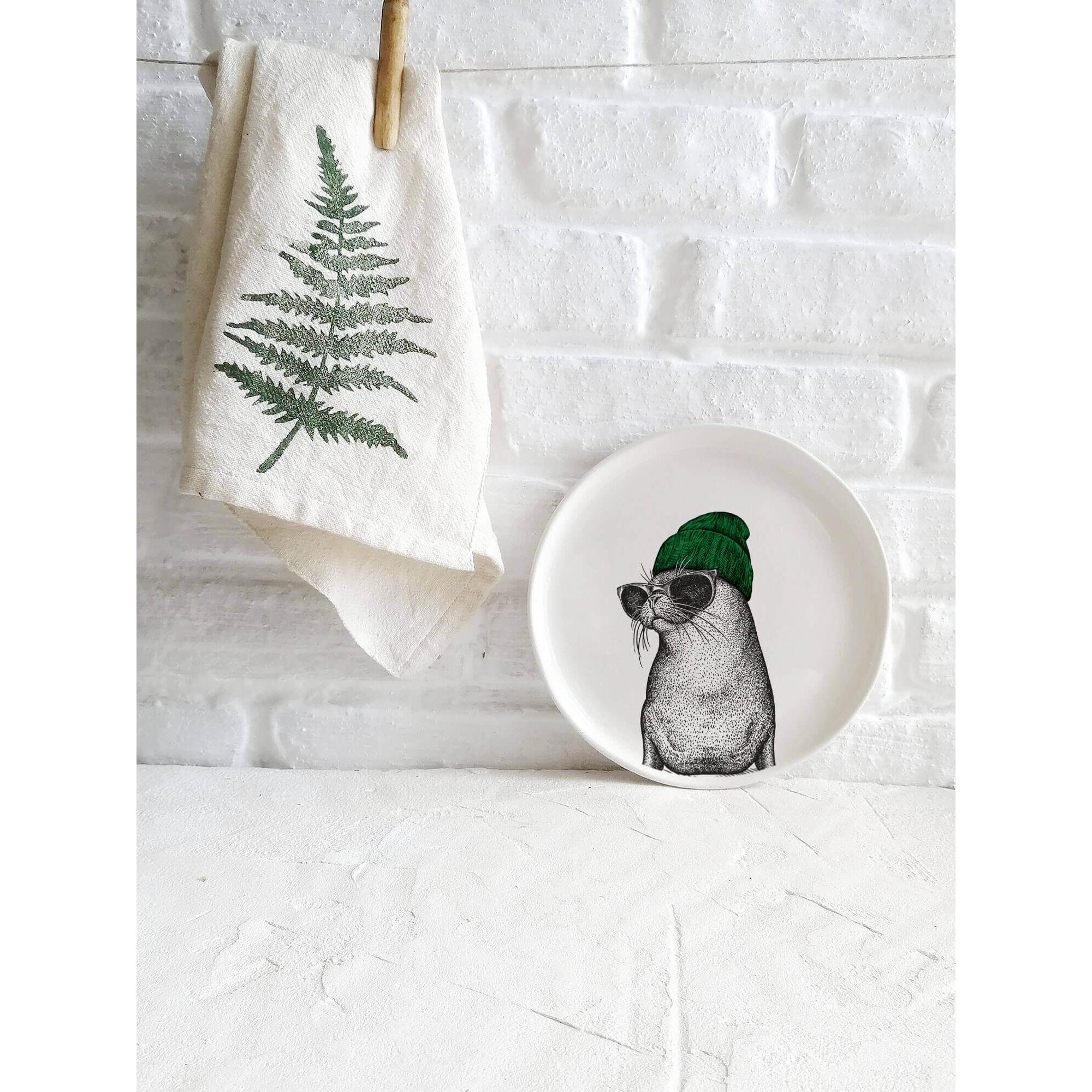 Gravür Hayvan Tabak - Fok