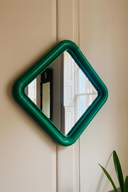 Green Retro Tasarım Ayna