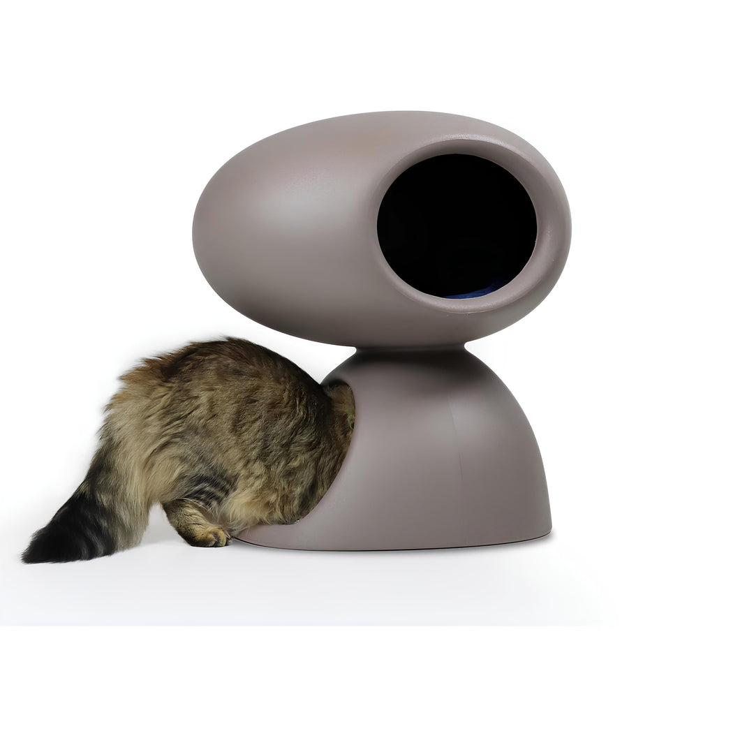 Gri Cat Cave-Evcil Hayvanlar-Qeeboo-NowShopFun