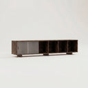GRID 01 PLEX Ahşap Plaklık-Plaklık-Stöff Mobel-75 cm-Naturel-Şeffaf-NowShopFun