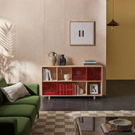 Grid 02 Plex Ahşap Plaklık