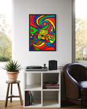 Groove N Flow Tablo | 50x70 cm-Tablo-Fırat Aydın Works-NowShopFun
