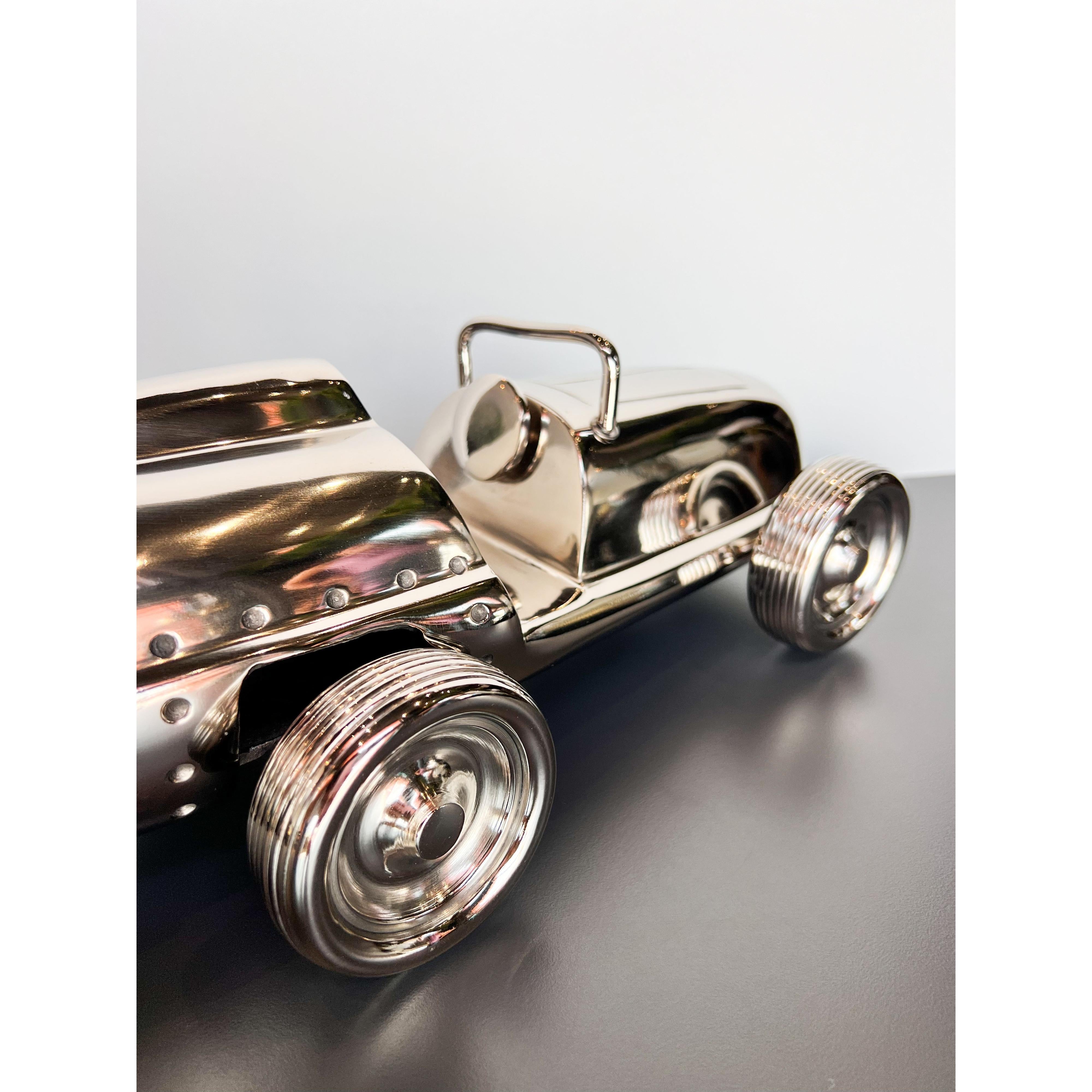 Gümüş Araba Dekoratif Obje