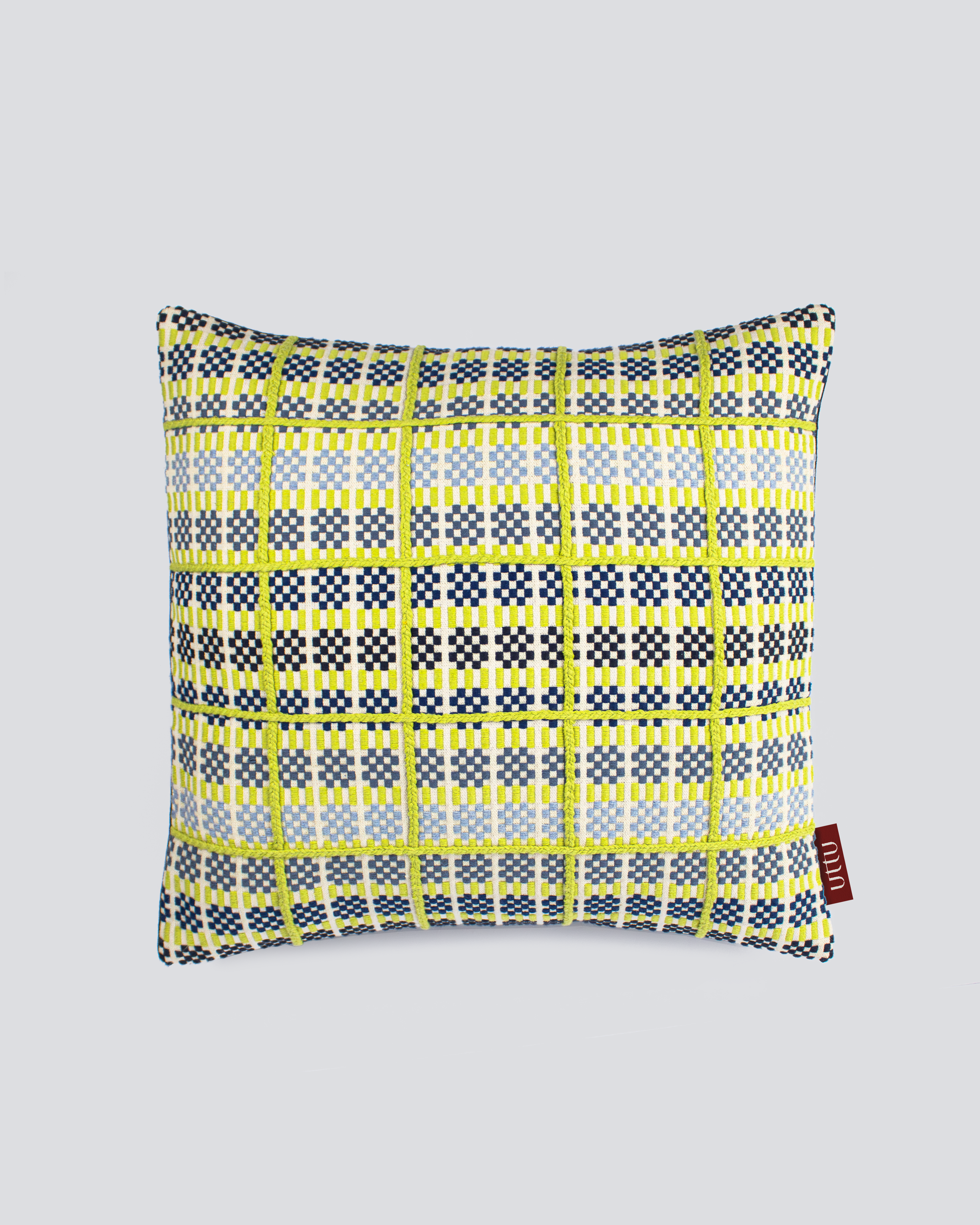 Gün Batımı Kırlent Kılıfı | Yeşil-Kırlent Kılıfı-Uttu-NowShopFun